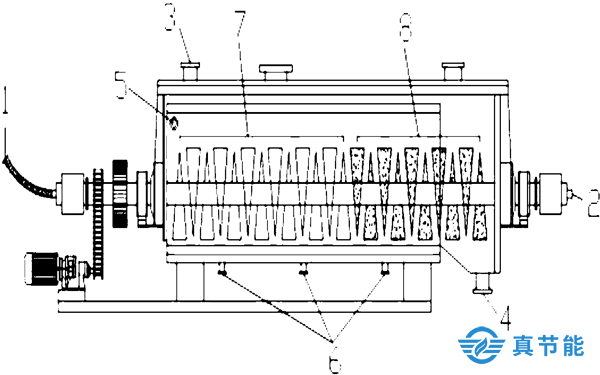 槳葉式污泥烘干機 槳葉式污泥烘干機
