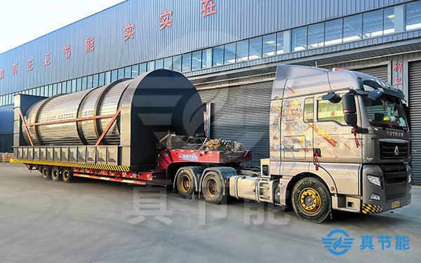 造紙污泥干化設(shè)備運(yùn)輸現(xiàn)場